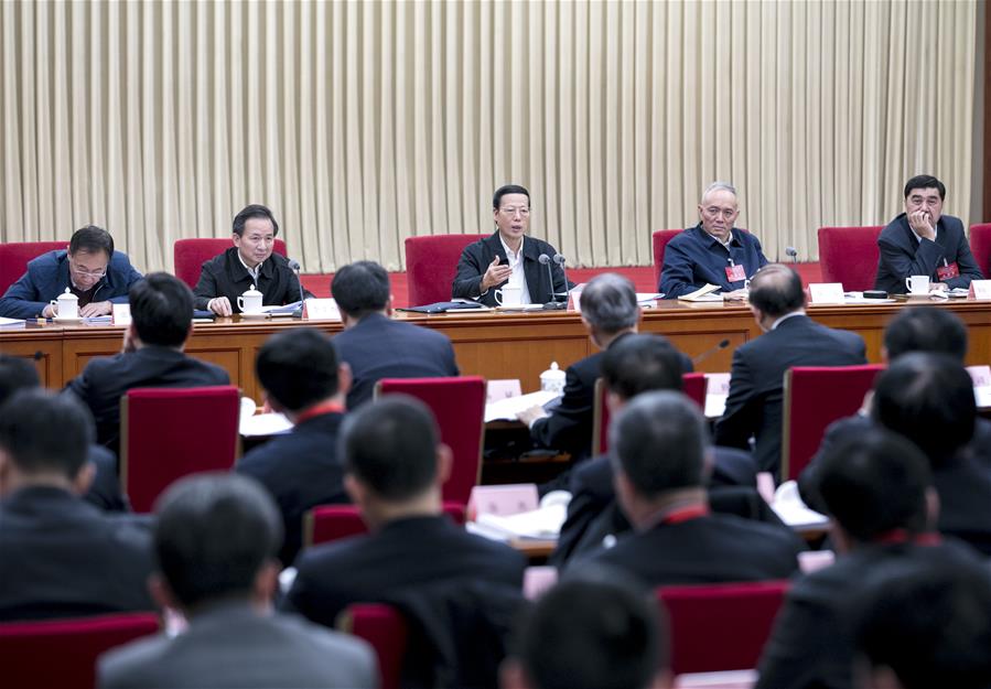 CHINA-BEIJING-ZHANG GAOLI-POLLUTION CONTROL-MEETING (CN)