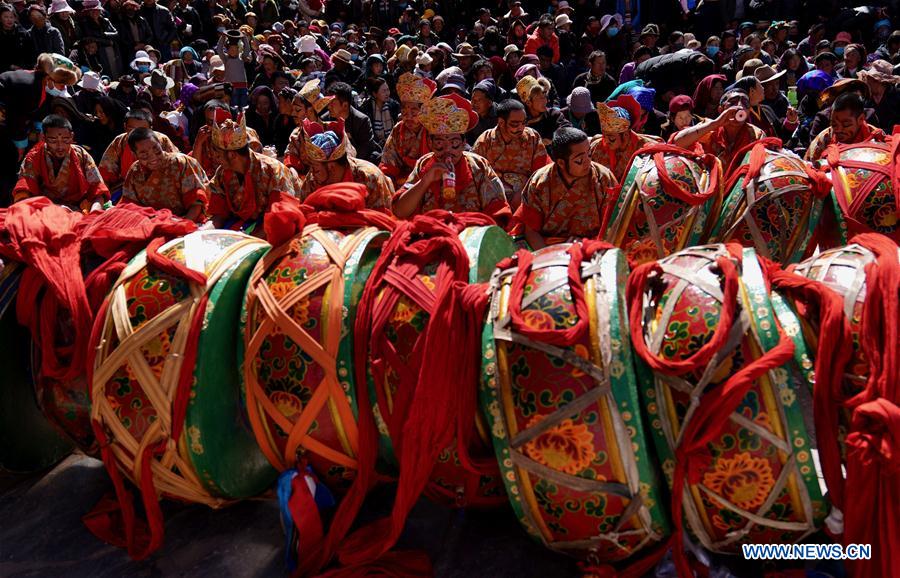 CHINA-TIBET-QOIDE MONASTERY-RELIGIOUS SERVICE (CN)