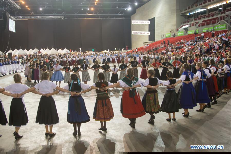 HUNGARY-BUDAPEST-FOLK DANCE