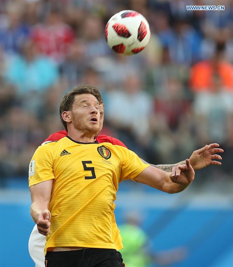 (SP)RUSSIA-SAINT PETERSBURG-2018 WORLD CUP-THIRD PLACE-ENGLAND VS BELGIUM