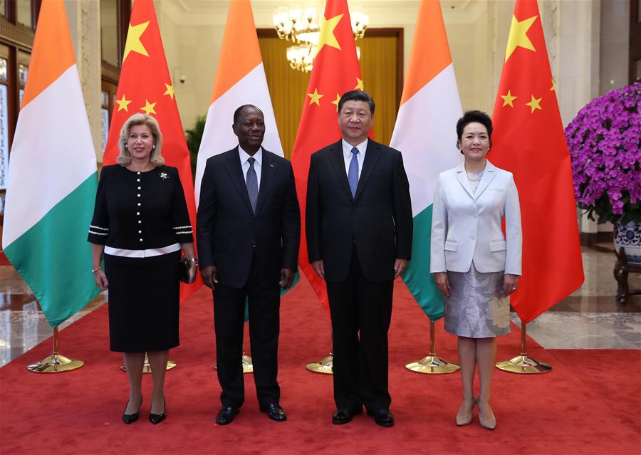 CHINA-BEIJING-XI JINPING-COTE D&rsquo;IVOIRE-PRESIDENT-TALKS (CN)