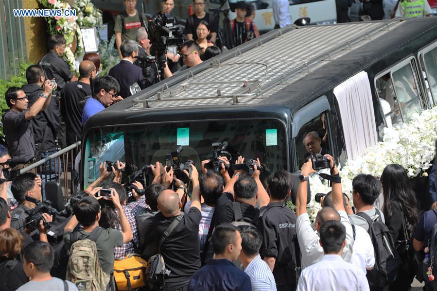 CHINA-HONG KONG-JIN YONG-CONDOLENCE (CN)