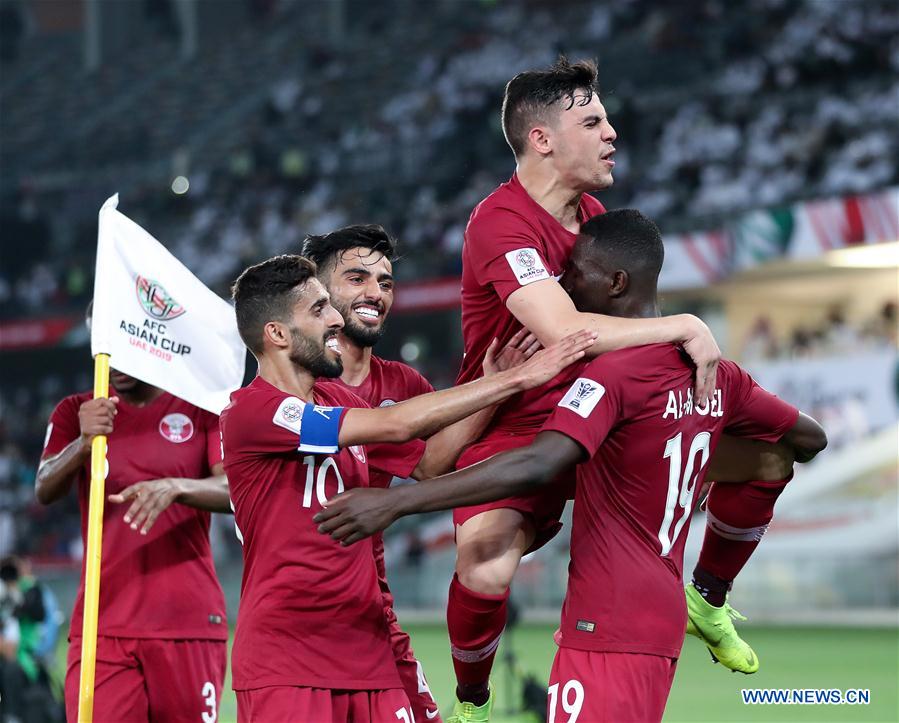 (SP)UAE-ABU DHABI-SOCCER-AFC ASIAN CUP 2019-GROUP E-SAU VS QAT