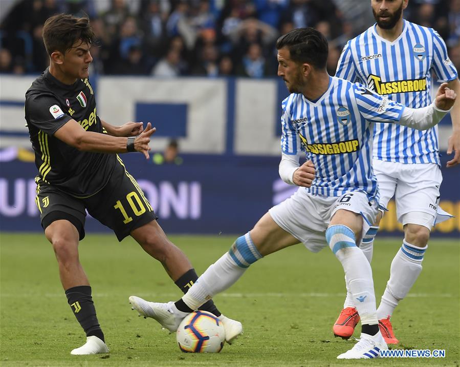 (SP)ITALY-FERRARA-SOCCER-SERIE A-JUVENTUS VS AC SPAL