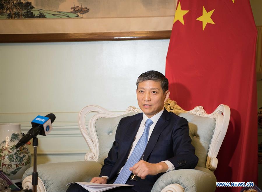 EGYPT-CAIRO-CHINESE AMBASSADOR-INTERVIEW-CHINA-EGYPT COOPERATION