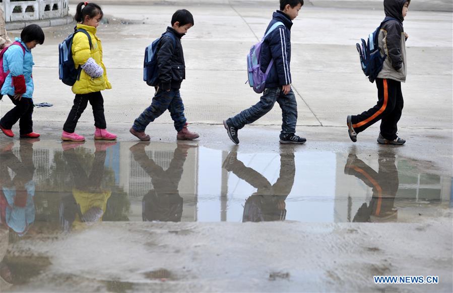 (FOCUS)CHINA-ANHUI-FUYANG-HIV/AIDS-ORPHAN (CN)