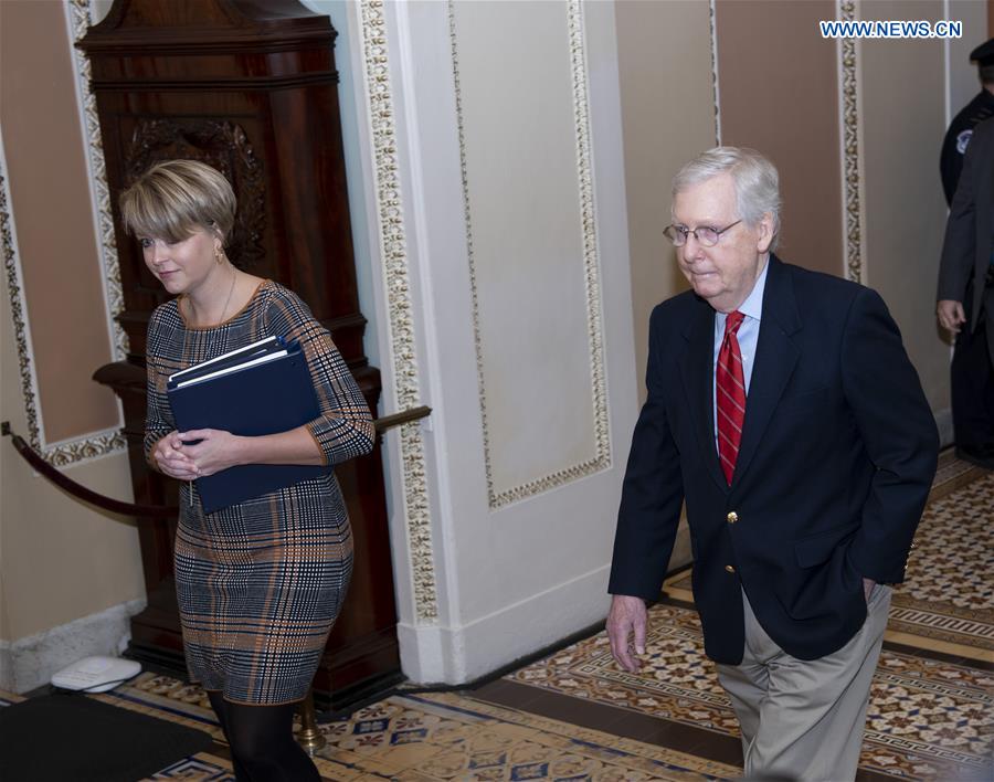 U.S.-WASHINGTON D.C.-TRUMP-IMPEACHMENT TRIAL-SENATE