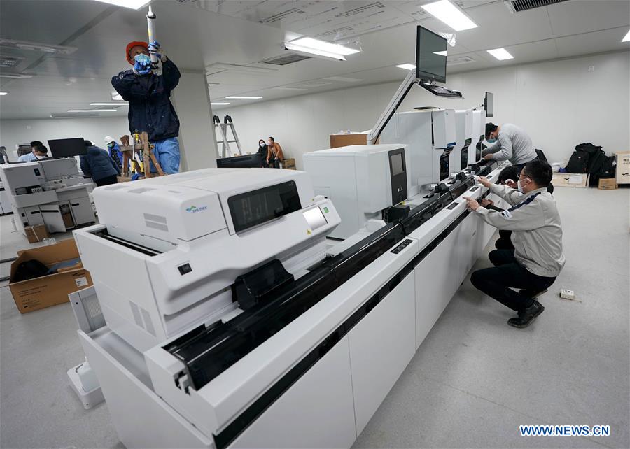 CHINA-HUBEI-WUHAN-LEISHENSHAN HOSPITAL-CONSTRUCTION (CN)