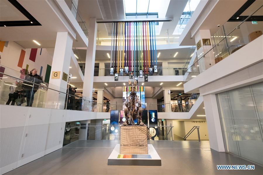 Photo taken on March 28, 2017 shows the interior space of the National Army Museum ahead of the public opening in London, Britain. The National Army Museum will be opened to the public on Thursday this week after undergoing three years' refurbishment. (Xinhua/Ray Tang) Photo taken on March 28, 2017 shows the interior space of the National Army Museum ahead of the public opening in London, Britain. The National Army Museum will be opened to the public on Thursday this week after undergoing three years' refurbishment. (Xinhua/Ray Tang)