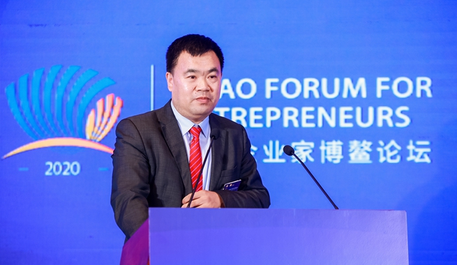 北京永聚河環(huán)?？萍加邢薰径麻L馮強(qiáng)演講