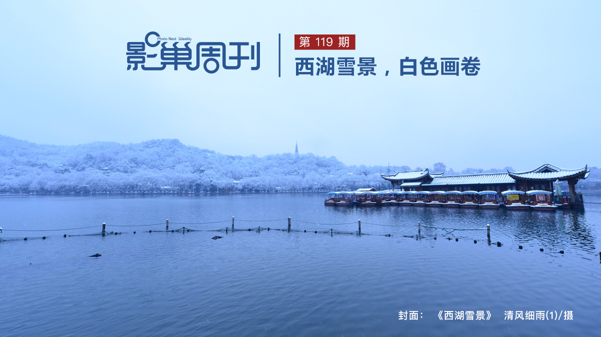 【影巢周刊】西湖雪景，白色畫卷