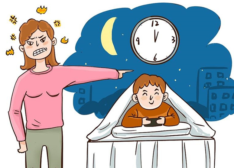 摸黑玩手機(jī)，小心晃出急性青光眼