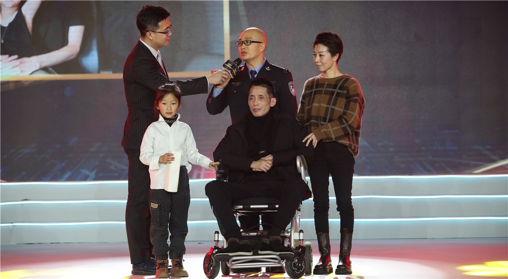 第三位年度感動人物張海林、朱丹丹夫婦分享心路歷程