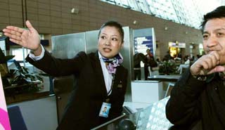 機場問詢員朱慧慧：做一名有思想的服務(wù)員