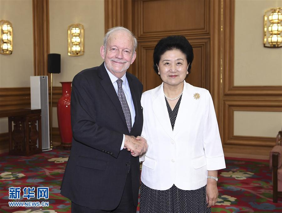 （XHDW）劉延東會見聯合國兒童基金會執(zhí)行主任安東尼&middot;萊克