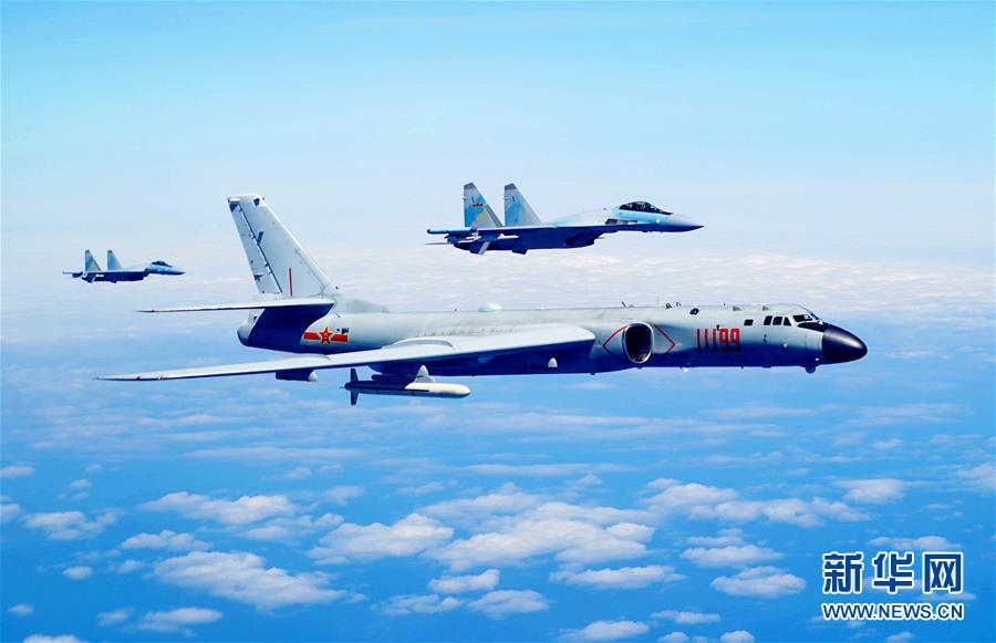 （圖文互動(dòng)）（1）空軍發(fā)布宣傳片展現(xiàn)殲-20、蘇-35、轟-6K海上新航跡