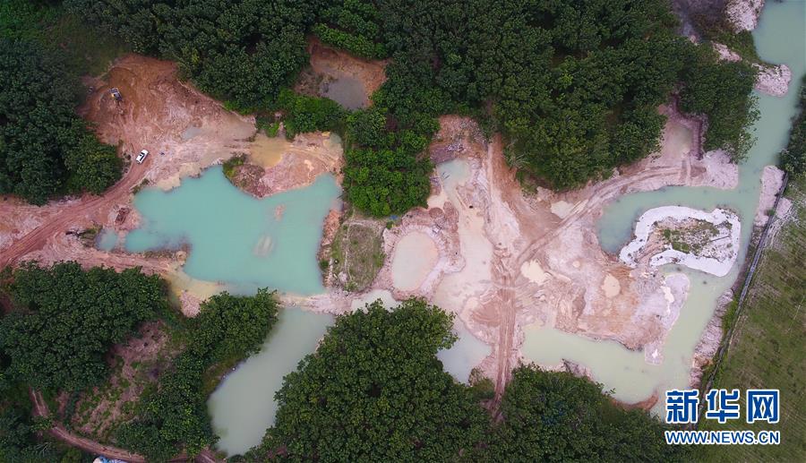 （新華視點(diǎn)&middot;圖文互動(dòng)）（1）小作坊&ldquo;游擊&rdquo;盜采、查處窩點(diǎn)&ldquo;死灰復(fù)燃&rdquo;，海南非法采砂緣何難止？