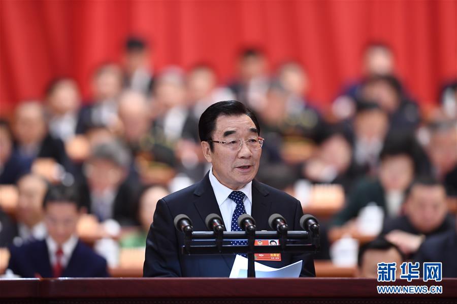 (兩會·XHDW)(1)全國政協(xié)十三屆一次會議在北京舉行第二次全體會議