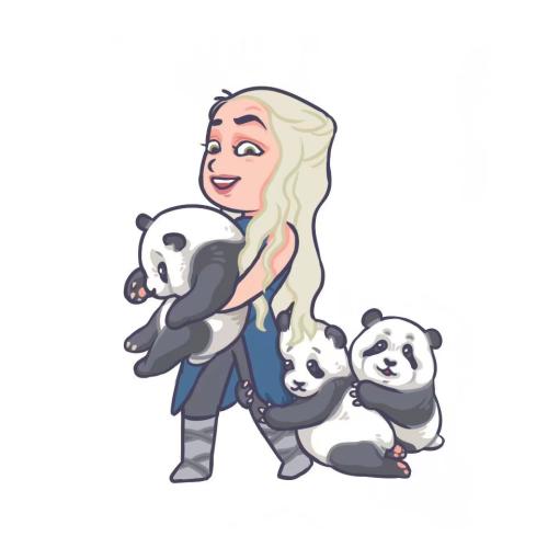 劉倩創(chuàng)作同人作品。受訪者供圖