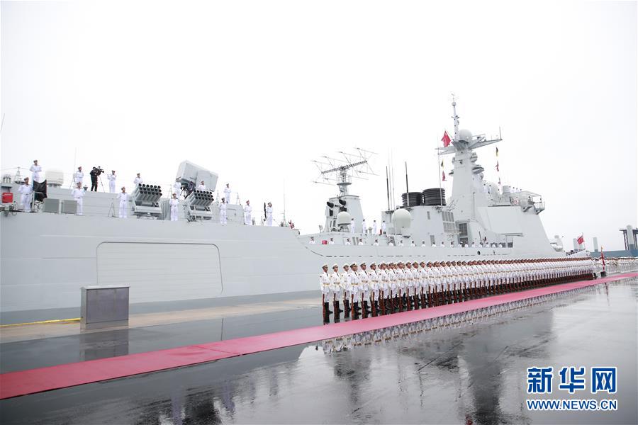 （人民海軍70年&middot;XHDW）（2）慶祝人民海軍成立70周年海上閱兵活動(dòng)即將舉行