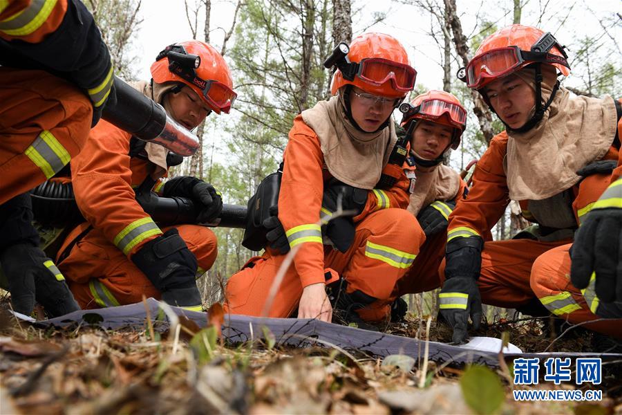 （壯麗70年&middot;奮斗新時(shí)代&middot;圖文互動(dòng)）（10）林海孤島唱響冰與火之歌&mdash;&mdash;記內(nèi)蒙古森林消防總隊(duì)大興安嶺支隊(duì)奇乾中隊(duì)