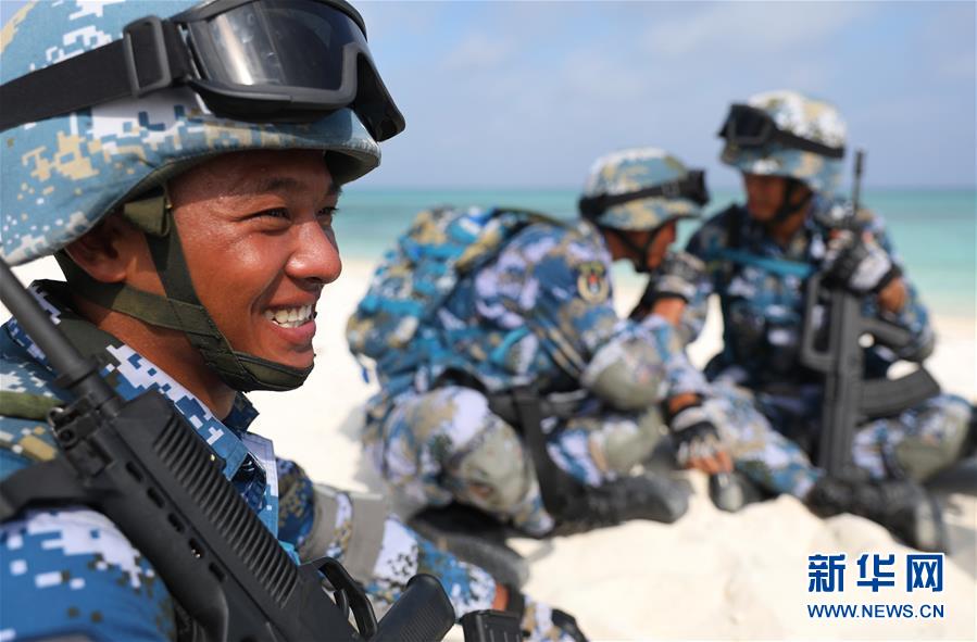 （壯麗70年&middot;奮斗新時代&middot;新華全媒頭條&middot;圖文互動）（6）&ldquo;你在我的航程上，我在你的視線里&rdquo;&mdash;&mdash;走進海軍西沙中建島官兵的五彩世界