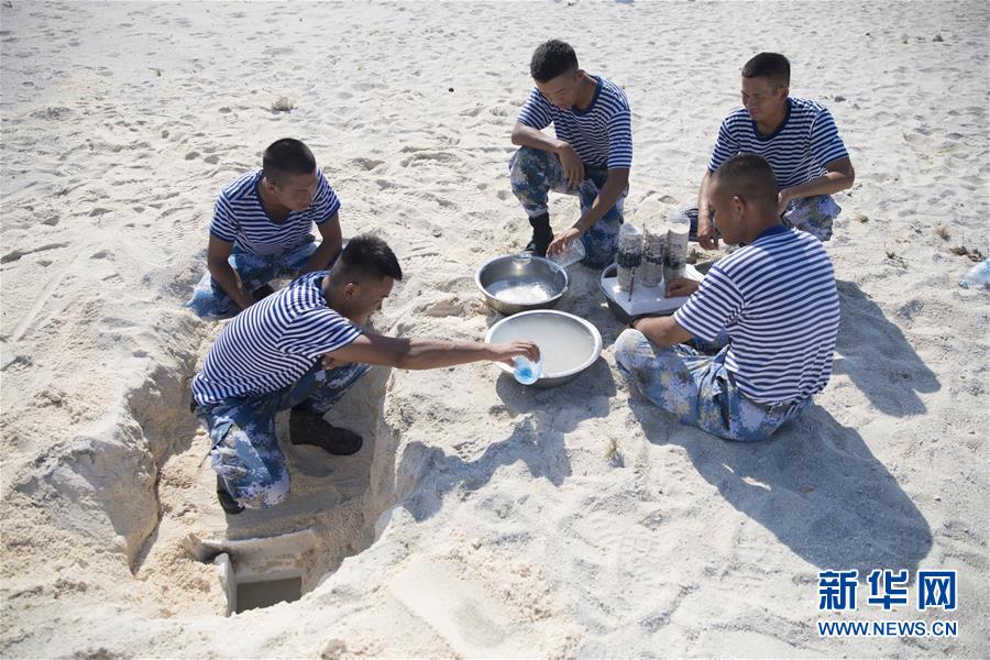 （壯麗70年&middot;奮斗新時代&middot;新華全媒頭條&middot;圖文互動）（8）&ldquo;你在我的航程上，我在你的視線里&rdquo;&mdash;&mdash;走進海軍西沙中建島官兵的五彩世界