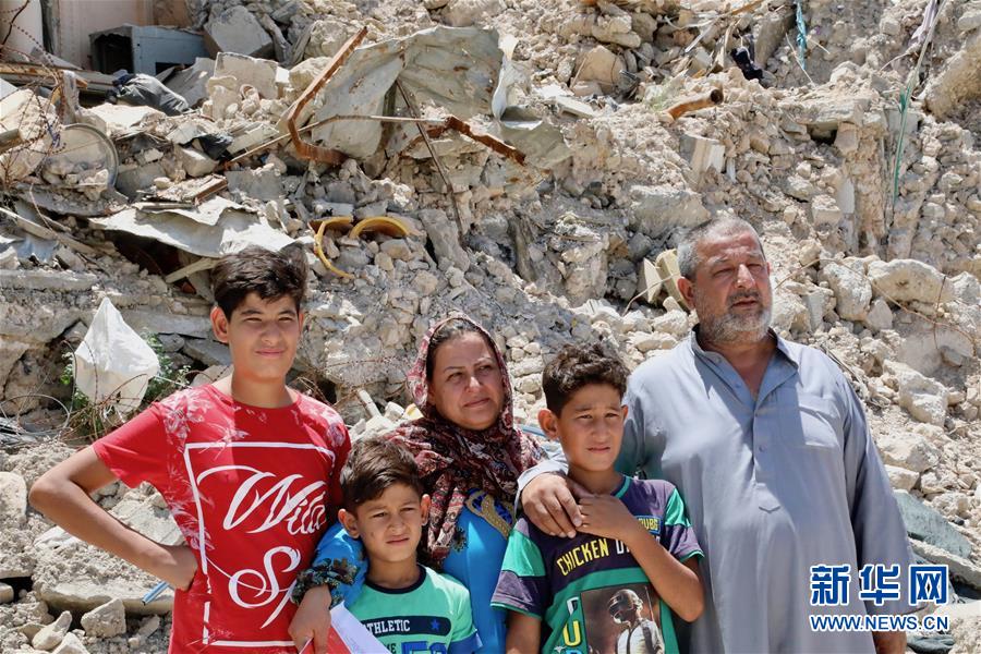 （國際&middot;圖文互動）（1）通訊：中企員工愛心捐款助摩蘇爾老城民眾重燃生活希望