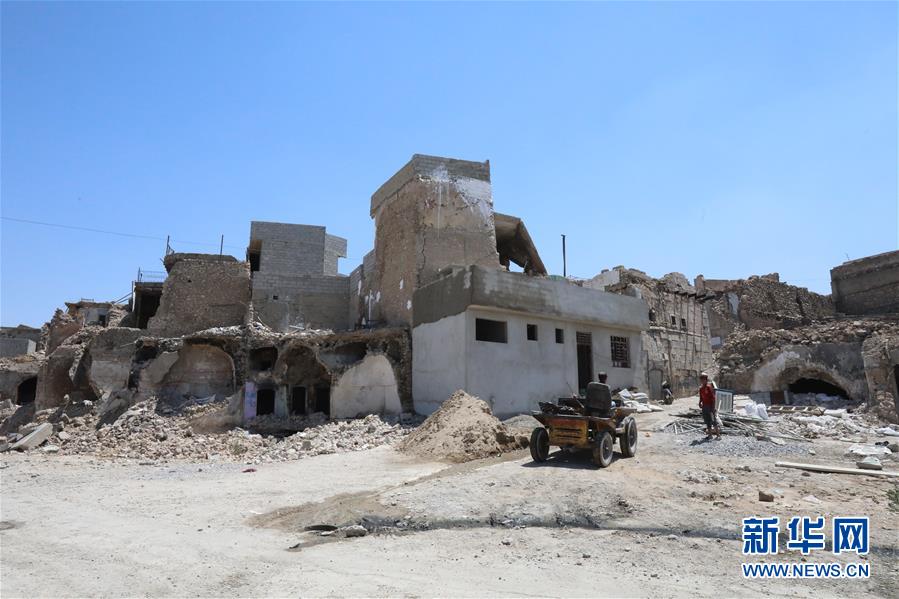 （國(guó)際&middot;圖文互動(dòng)）（6）通訊：中企員工愛心捐款助摩蘇爾老城民眾重燃生活希望