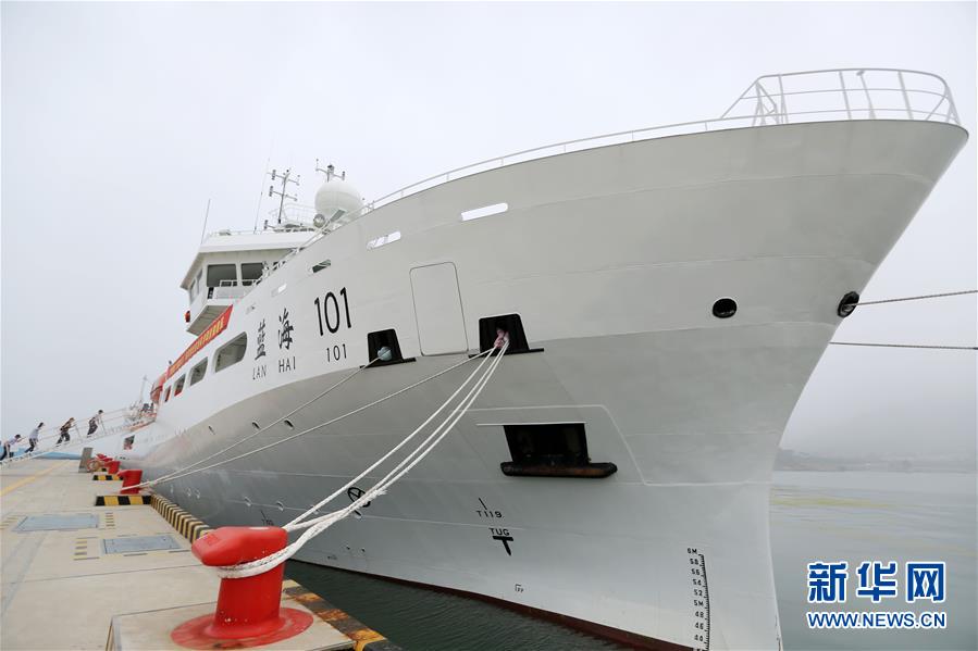#（社會(huì)）（1）&ldquo;藍(lán)海101&rdquo;號首航執(zhí)行國家基金委渤黃海共享航次 