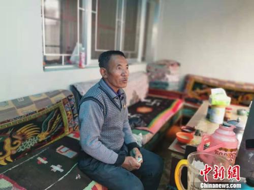 圖為黨確桑布。 謝藝觀 攝