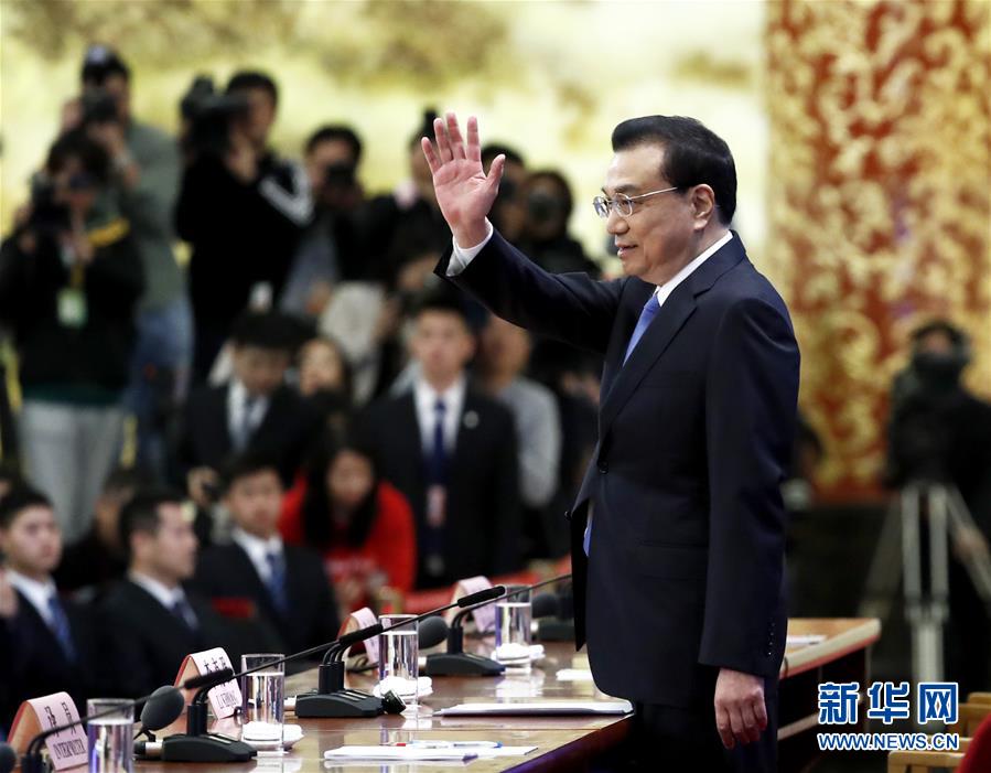 （兩會&middot;XHDW）（5）李克強(qiáng)總理會見中外記者