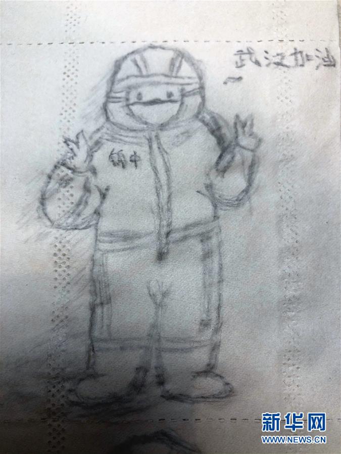 （聚焦疫情防控&middot;圖文互動）（3）&ldquo;畫&rdquo;淺情深：一線護士手繪戰(zhàn)&ldquo;疫&rdquo;點滴