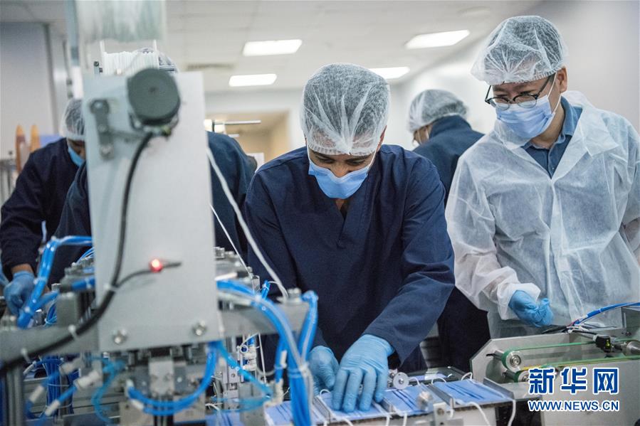 （國際疫情&middot;圖文互動）（1）記者手記：中埃合作生產(chǎn)以緩解埃及口罩緊缺