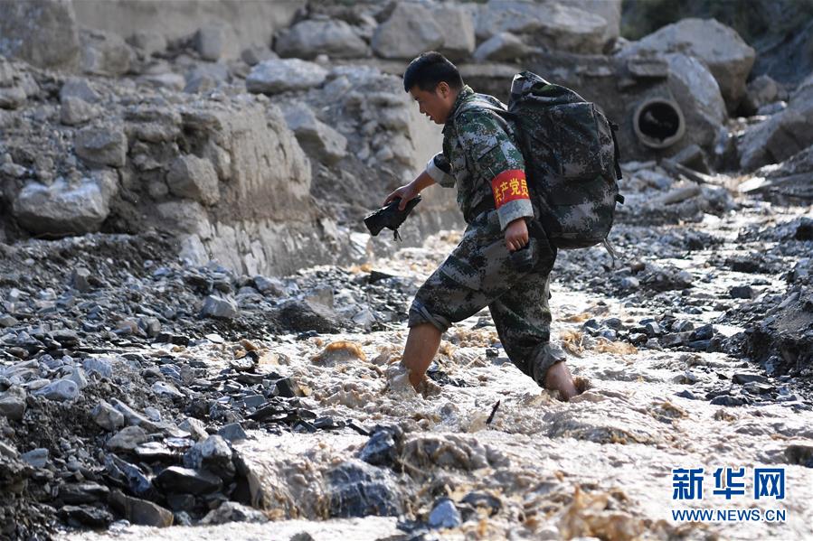 （防汛抗洪&middot;圖文互動(dòng)）（12）七夕前夜，為莫諾村架起&ldquo;生命之橋&rdquo;