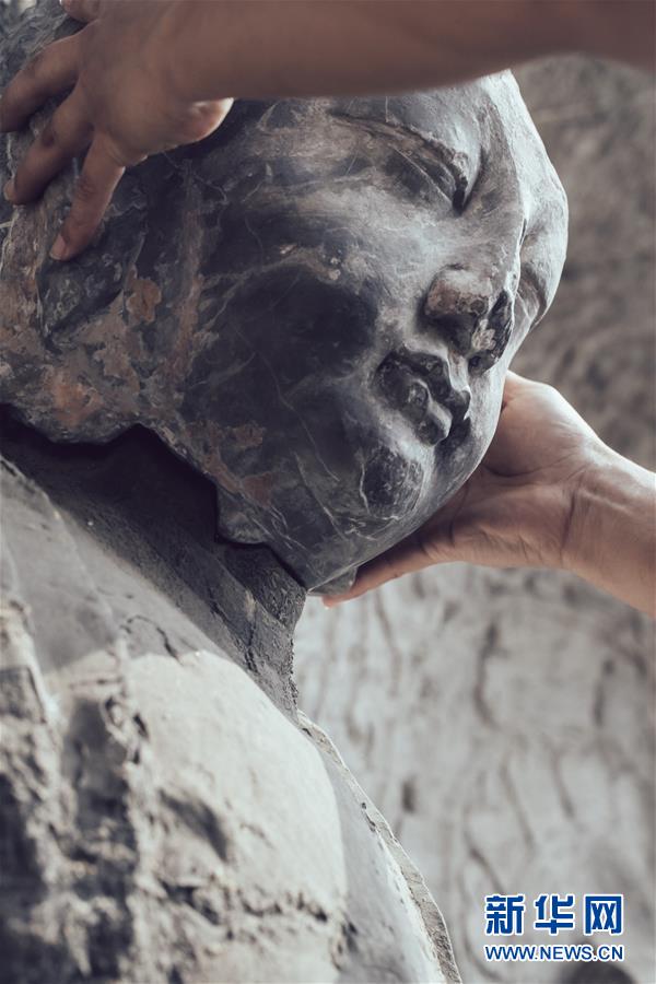 （圖文互動(dòng)）（1）合體了，龍門石窟流散佛首首次實(shí)現(xiàn)&ldquo;數(shù)字復(fù)位&rdquo;