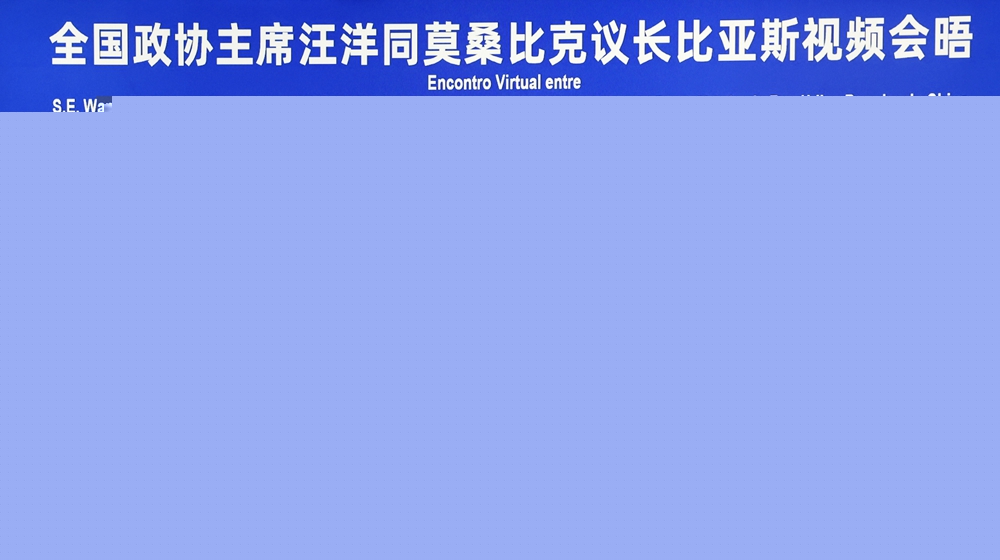 汪洋會(huì)見莫桑比克議長比亞斯