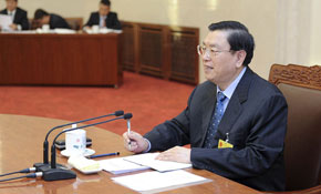 十二屆全國人大常委會第二十二次委員長會議舉行