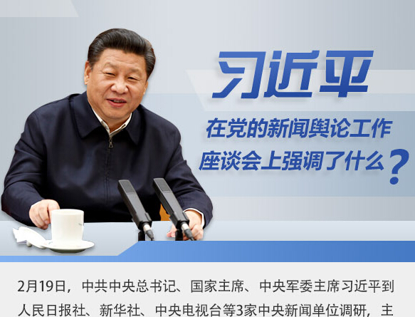 習(xí)近平在黨的新聞?shì)浾摴ぷ髯剷?huì)上強(qiáng)調(diào)了什么？