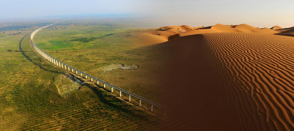 【高清圖集】&ldquo;昨日荒沙地，今日聚寶盆&rdquo;