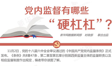 黨內(nèi)監(jiān)督有哪些&ldquo;硬杠杠&rdquo;？