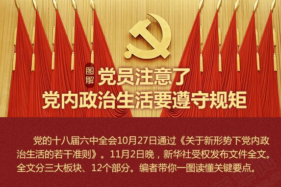 黨員注意了，黨內政治生活要遵守規(guī)矩