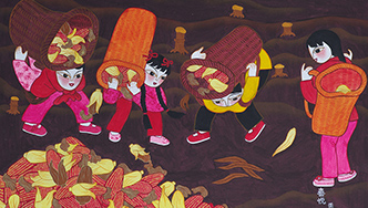 農(nóng)民畫里的&ldquo;豐收&rdquo;故事