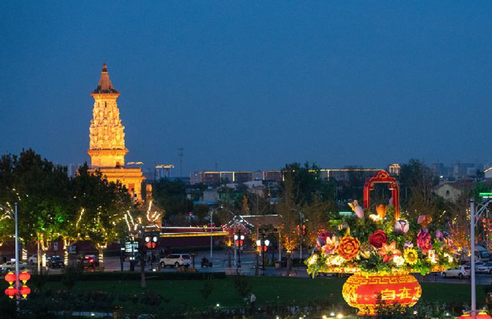 河北正定：古城保護(hù)、現(xiàn)代旅游寫新彩