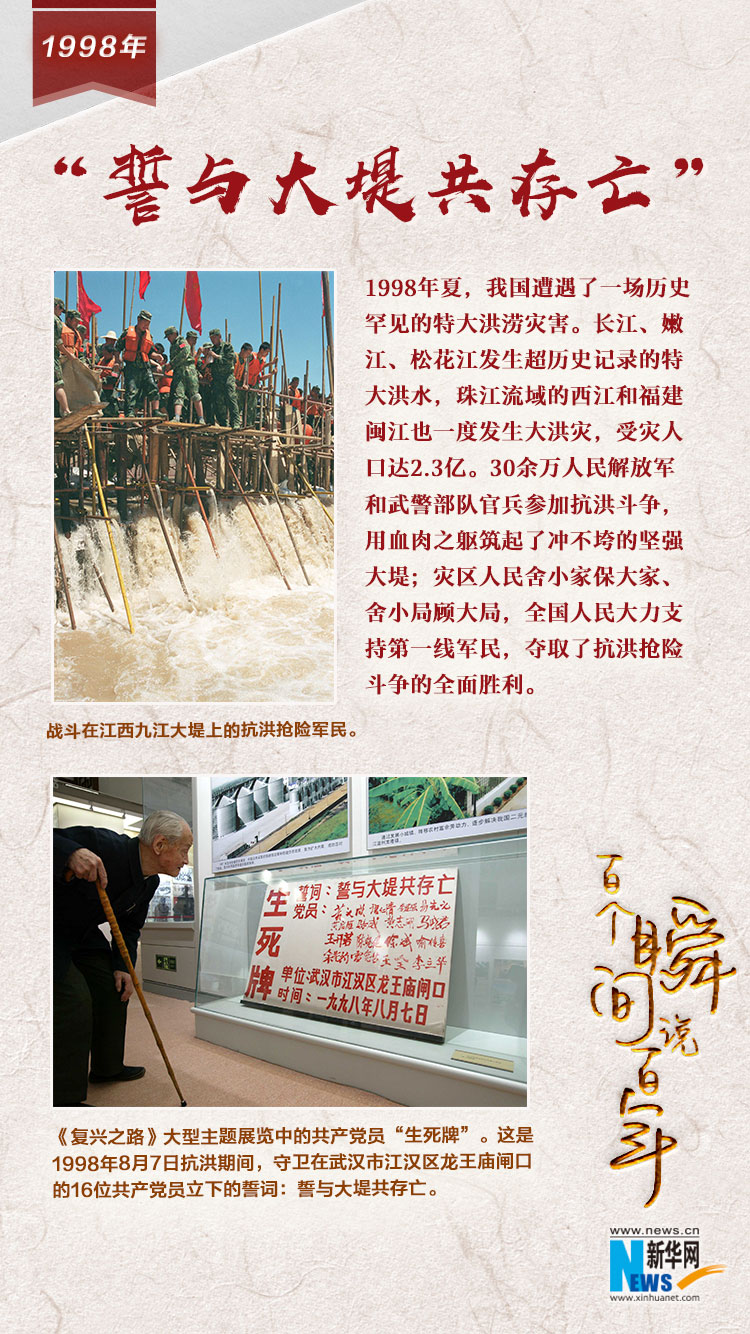 1998，&ldquo;誓與大堤共存亡&rdquo;