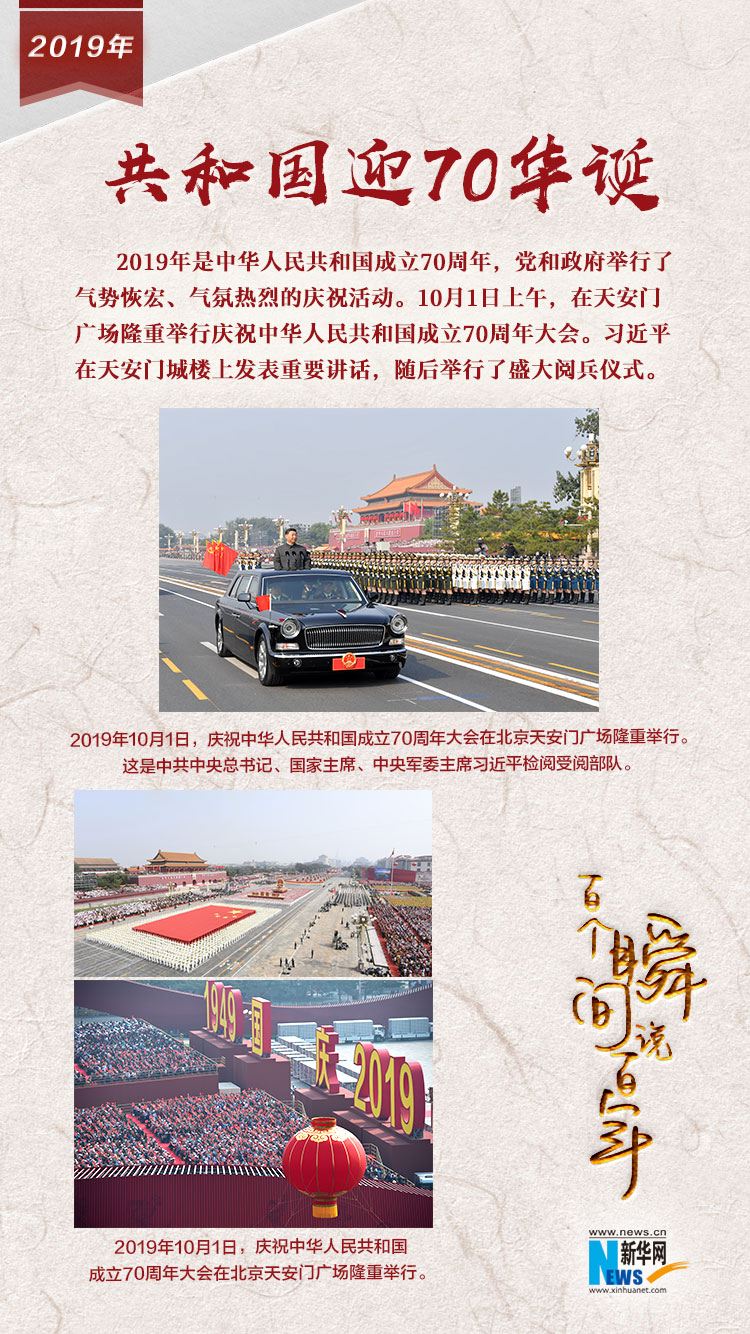 2019，共和國迎70華誕