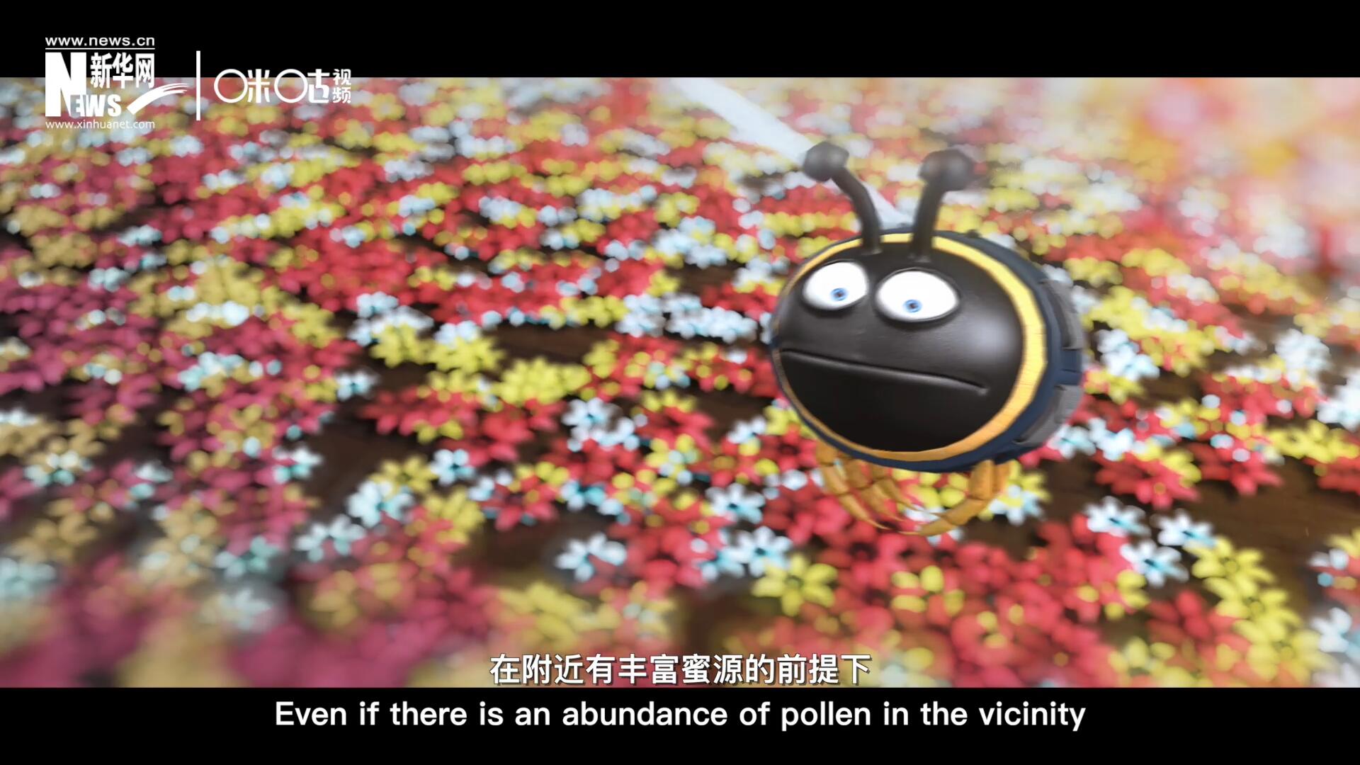 你知道一只蜜蜂采一公斤蜜有多辛苦嗎？據(jù)統(tǒng)計(jì)，在附近有豐富蜜源的前提下，一只蜜蜂大約需要飛行四萬(wàn)千米