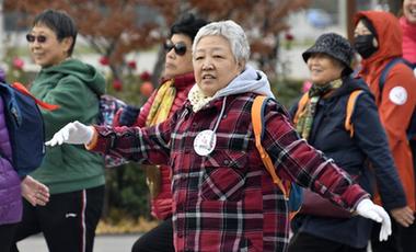 全民健身&mdash;&mdash;初冬時節(jié)健身熱