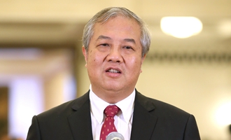 吳光輝代表接受采訪(fǎng)