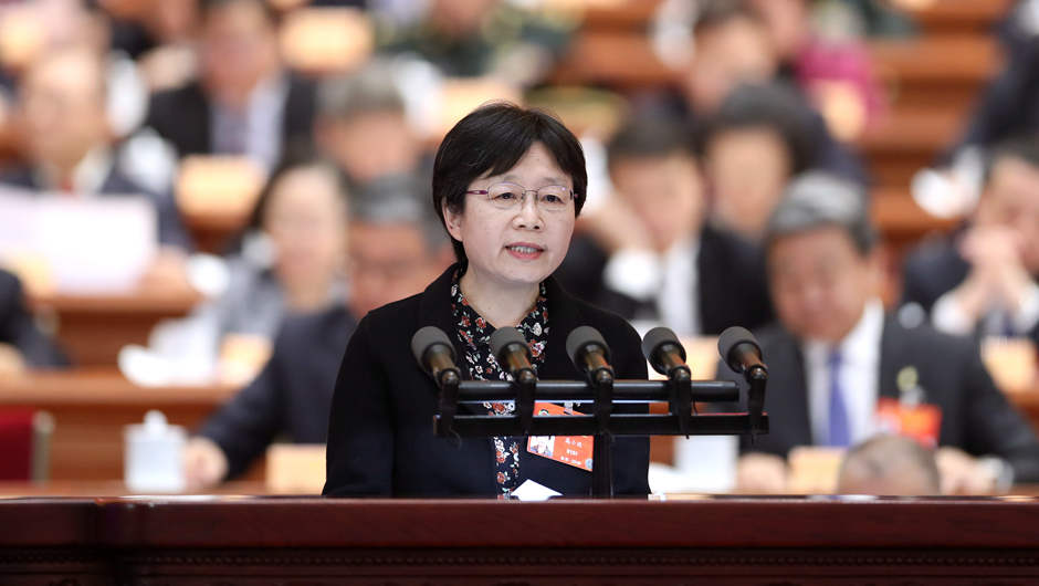 民革中央副主席、上海市委會(huì)主委，上海市人大常委會(huì)副主任 高小玫